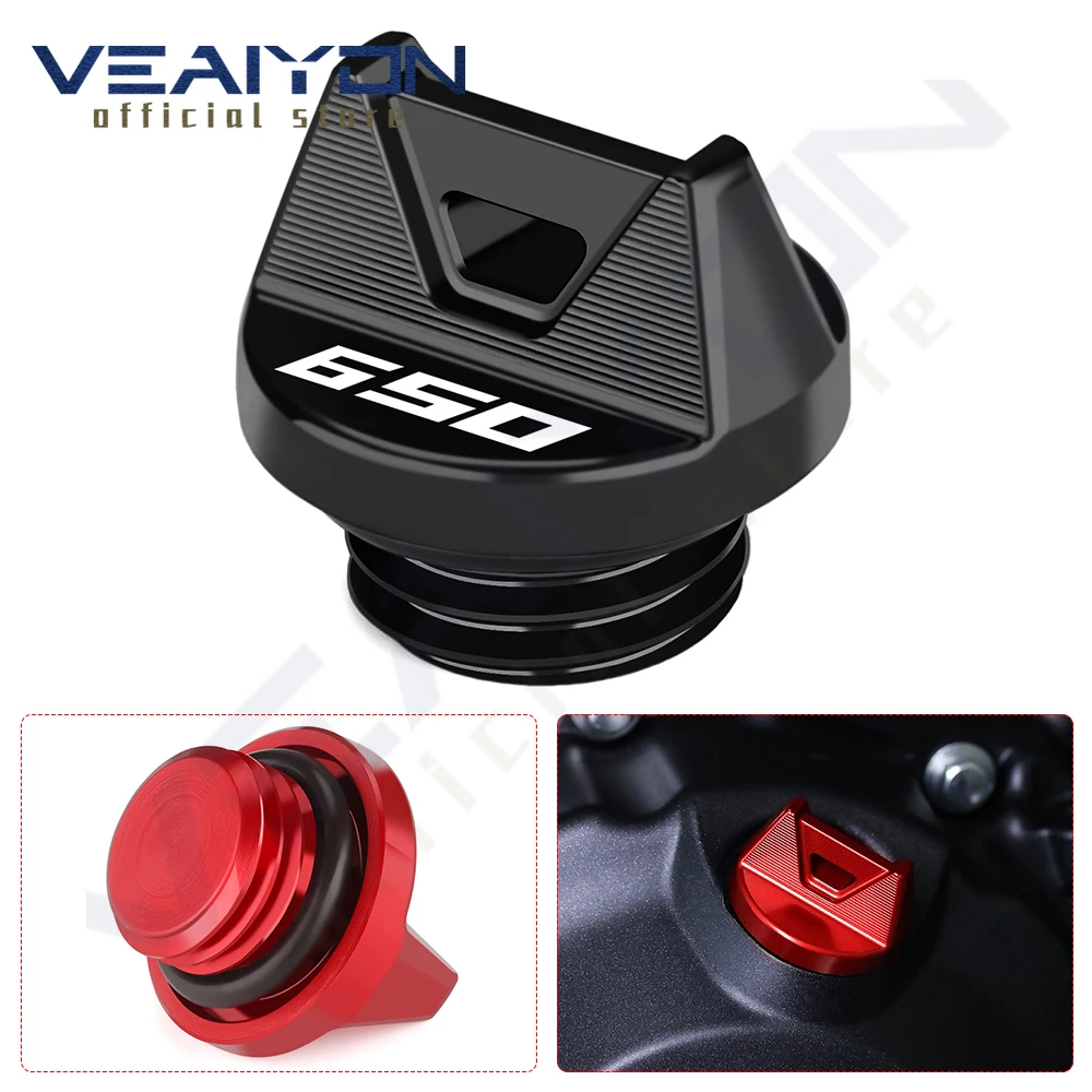 

Для CBR650R CBR 650R CBR650 R-2023 2024 2025 круглый год аксессуары для мотоциклов крышка моторного масла заглушка заливной гайки крышка M20 * 2,5 крышка