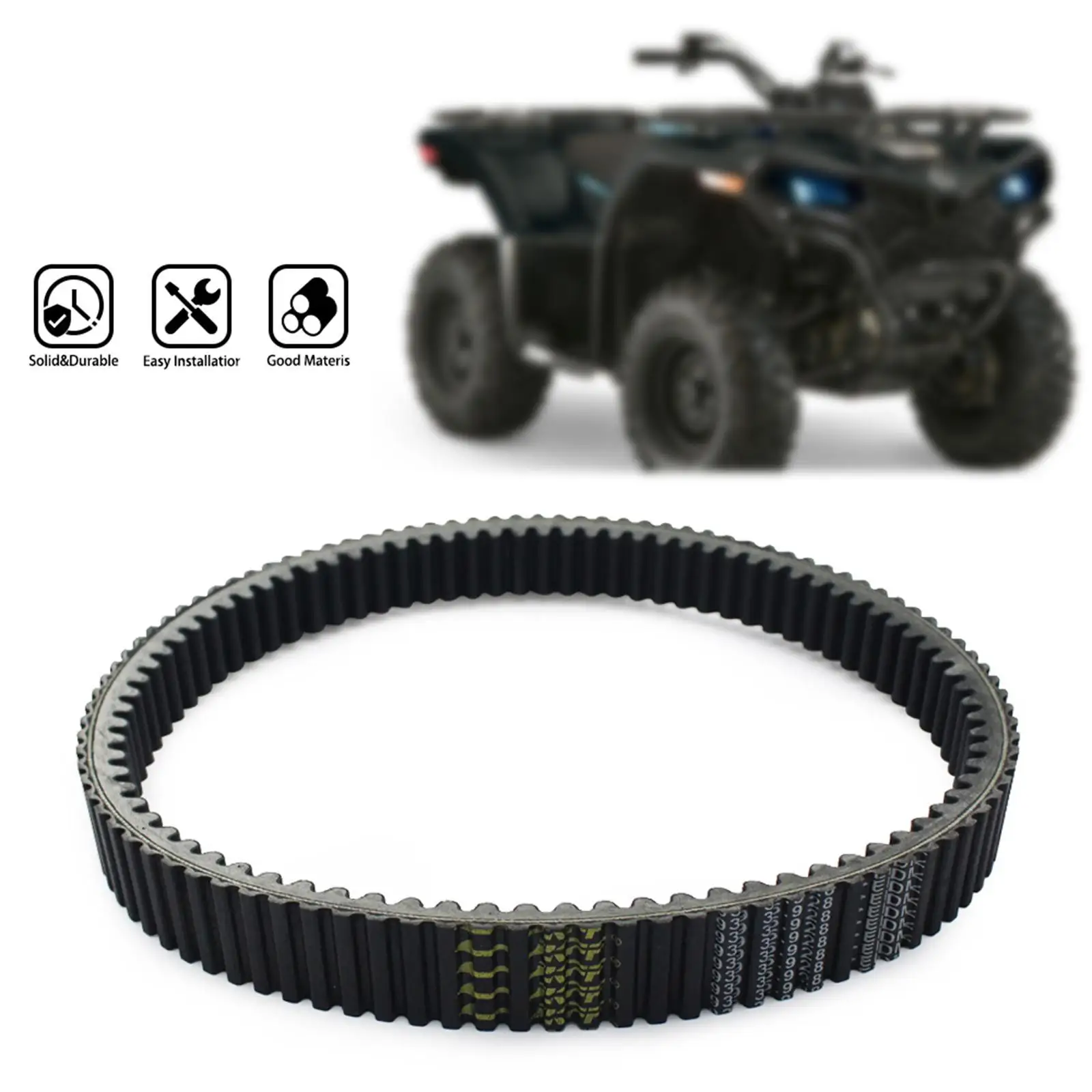 

Drive Belt Assembly 0180-055000-0004 Repair Part Drive Systems High for Black
