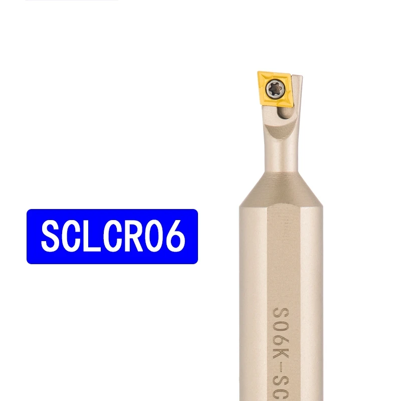 S06K S07K S08K S10K S12M-SCLCR06-A16 S08K-SCLCR06-A12 Weißer Halter Federstahl Kleines Loch 12mm 16mm Drehwerkzeug