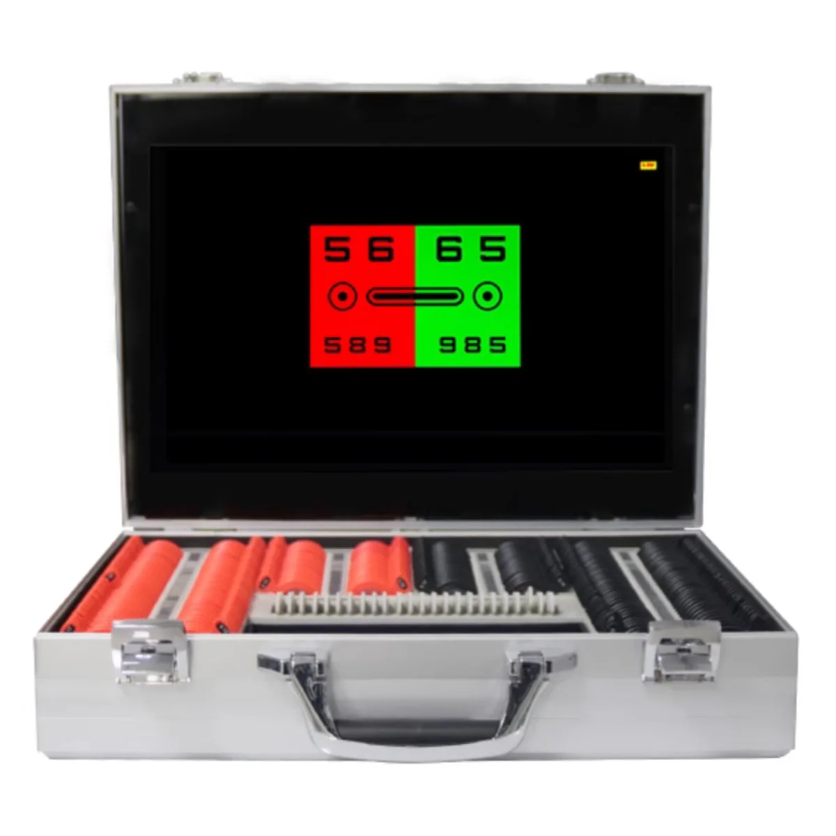 

VC-13 Портативная мобильная оптометрическая коробка Жидкокристаллическая окошка Магазин очков Комплексное оптометрическое оборудование Инструмент 19-дюймовый