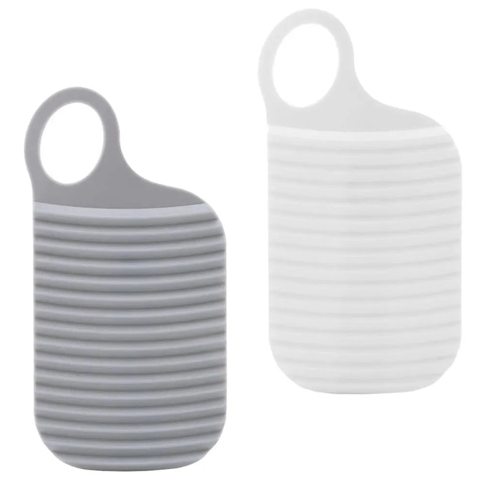 

2pcs Mini Washboards For Shirts Small Portable Laundry Washboard Handheld Cleaning Tool Travel Scrub Board Durable Washing