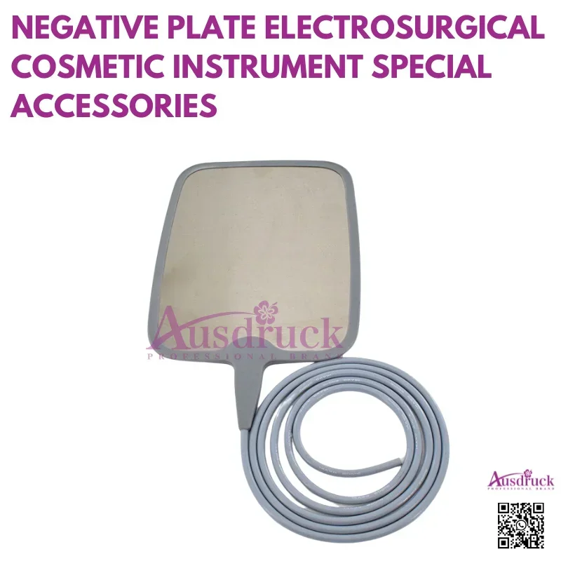 Premium Natural Plate Electrosurgical Cosmetic Accessory - Negative Plate for Professional Use