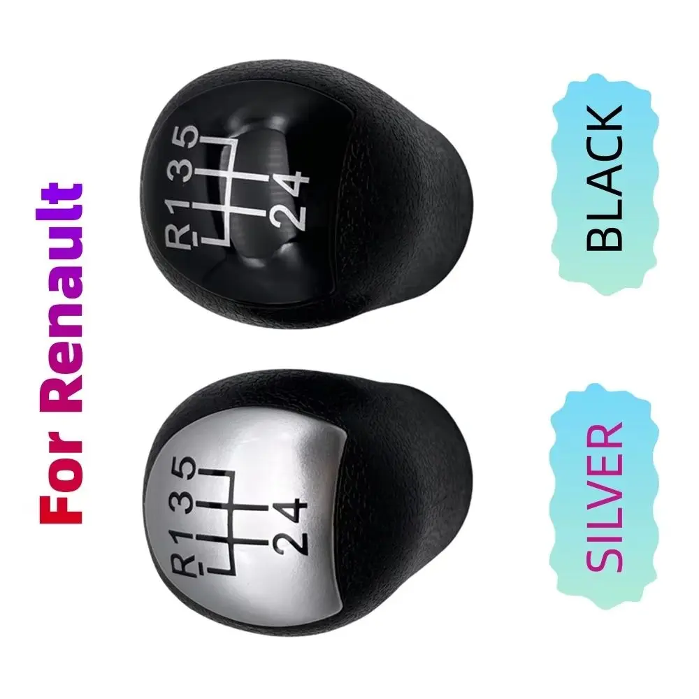 

Car Lever Gear Shift Knob Shifter Stick Pen Head 5 Speed For Renault Twingo Scenic Megane Laguna Kangoo Clio II 2 MK2 Auto Part