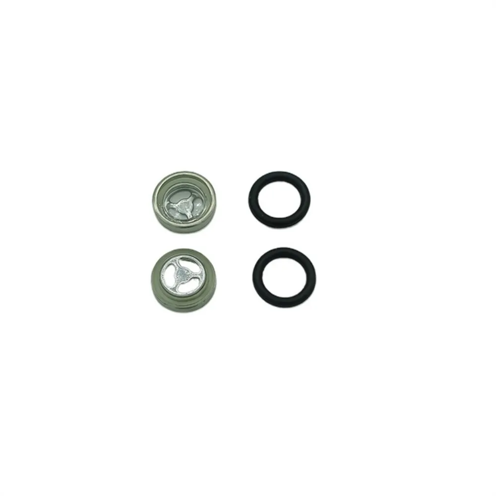 2Pcs 12mm 18mm Observation Window Oil Mirror General 2 Sizes Sight Glass Oil Mirror Brake Master Cylinder Reservoir