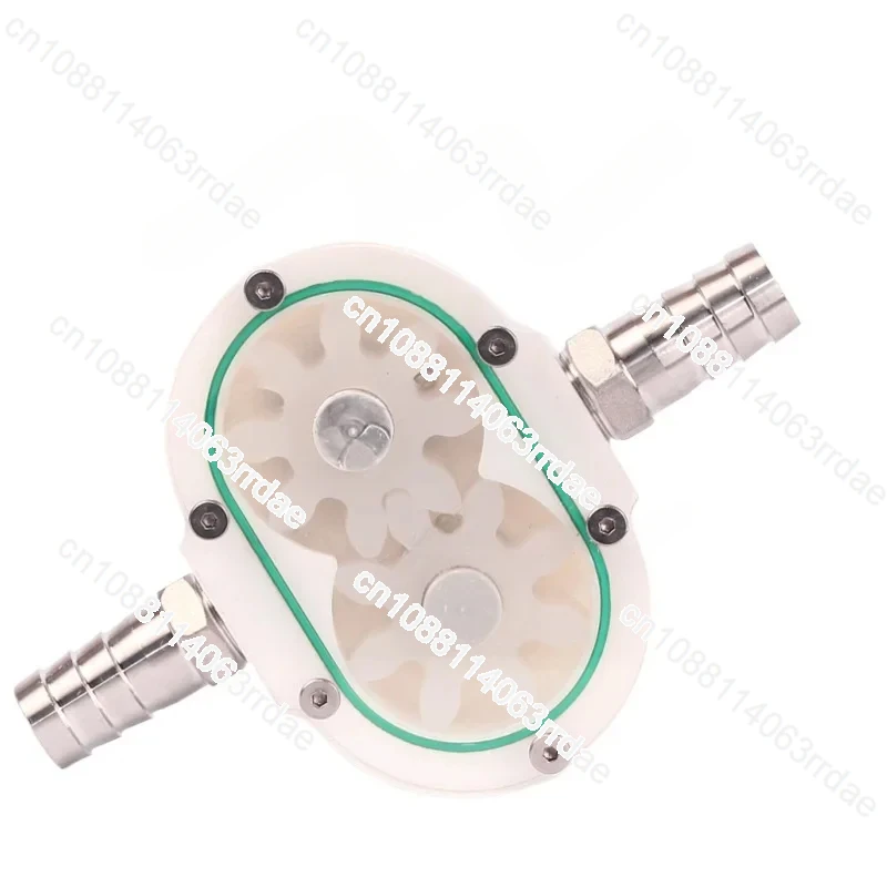 Small Style Gear Pump 4L/Min for Filling Machine Honey Pump Viscous Liquid Sesame Paste Peanut Butter 8-Gears Pump