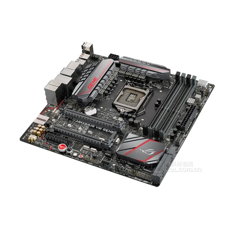 Intel-Z170 MAXIMUS VII GENE Placa-mãe, Original, LGA 1151, LGA1151, DDR4, 64GB, USB 2.0, USB 3.0, SATA3, Desktop Mainboard