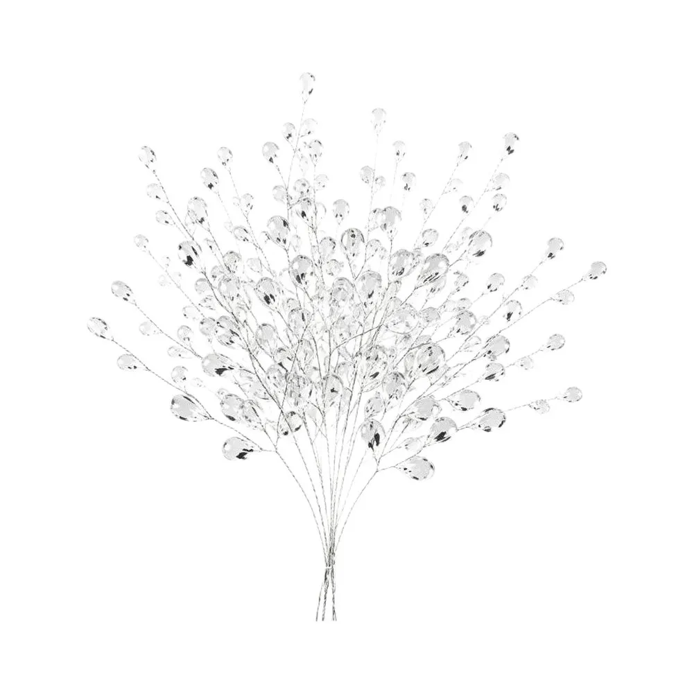 Water Drop Shaped String Lights for Wedding Decoration DIY Indoor Outdoor Plastic Hanging Lights for Decorative Lighting