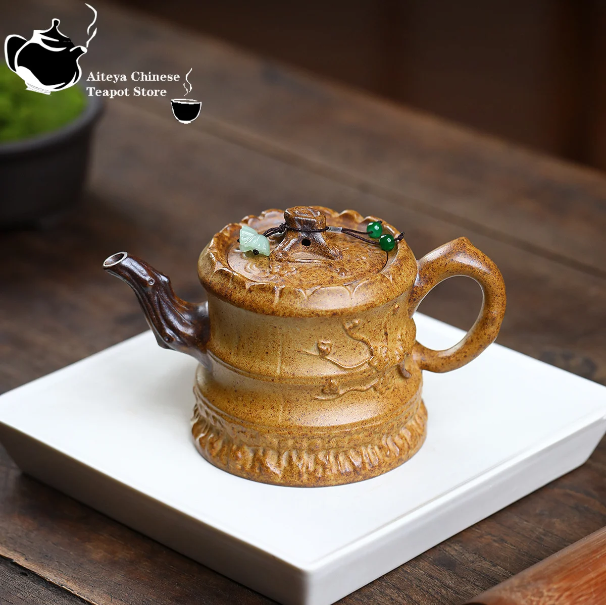 

Yixing, purple clay teapot, original ore, dragon bone, gold sand, ultra-high temperature bamboo tube, Kung Fu tea set, teapot
