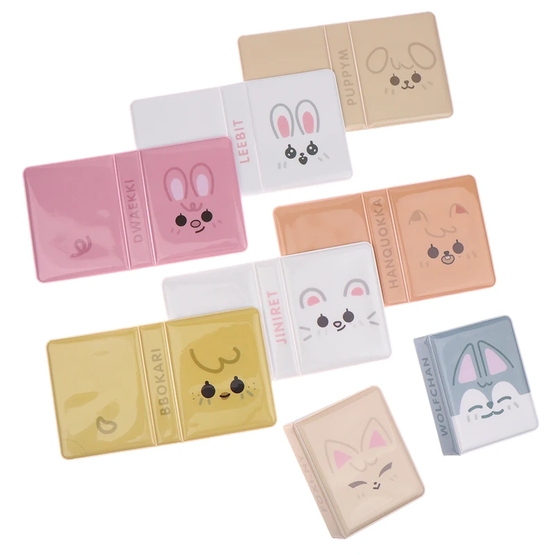 3 Inch Album Photo Postcard Storage Album 18 Inner Pages Can Hold 36 Photos Idol Pictures Collection Kpop Card Binder Book Album