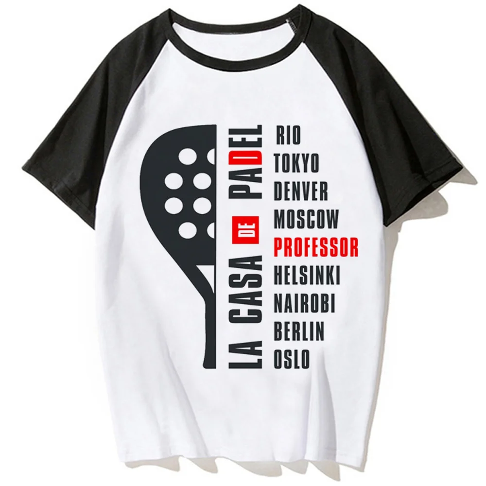 Padel t-shirts women Y2K t-shirts girl harajuku comic anime clothing