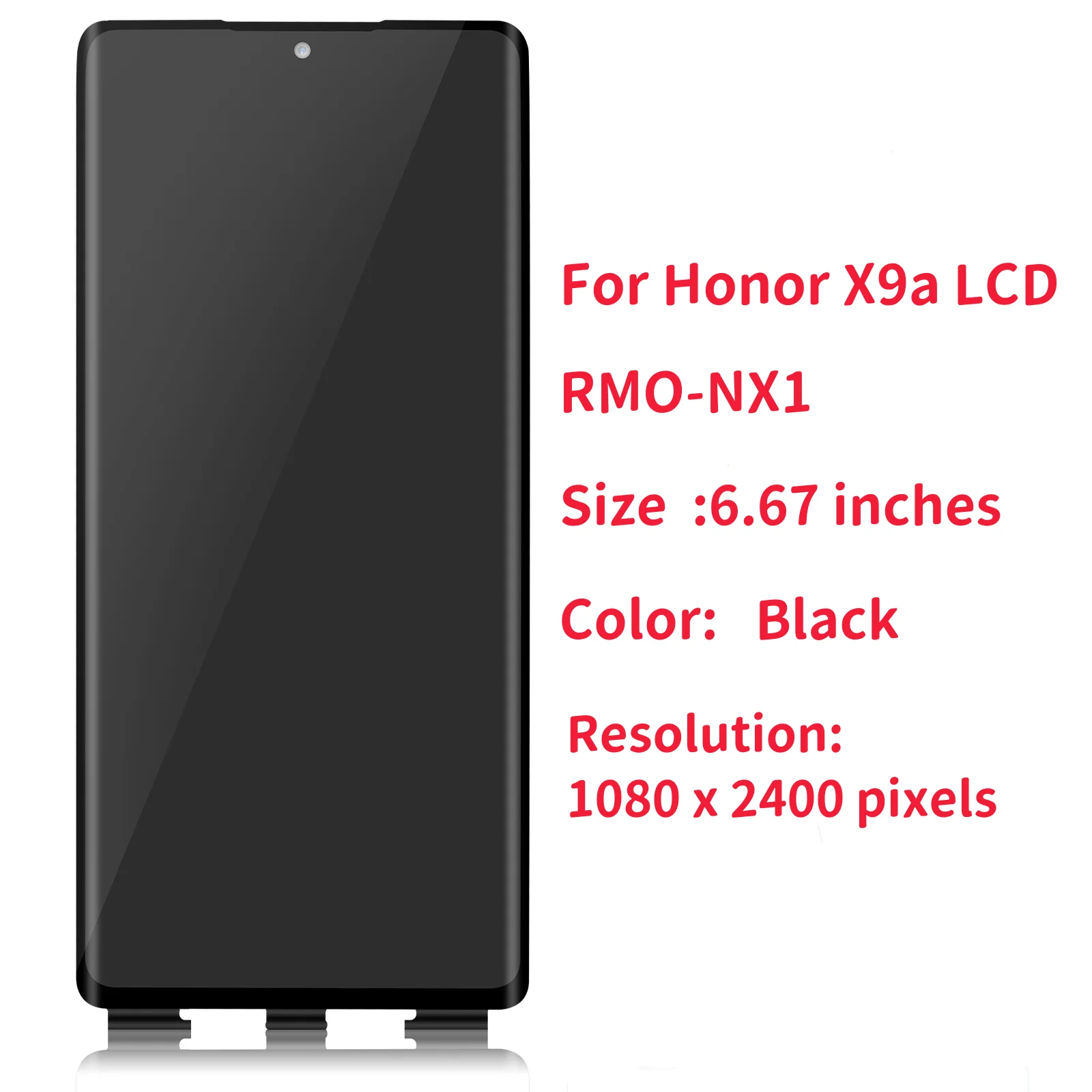 6,67 "для HUAWEI Honor X9A, оригинальный Honor X9A RMO-NX1, ЖК-дисплей, сенсорный экран, дигитайзер в сборе, замена