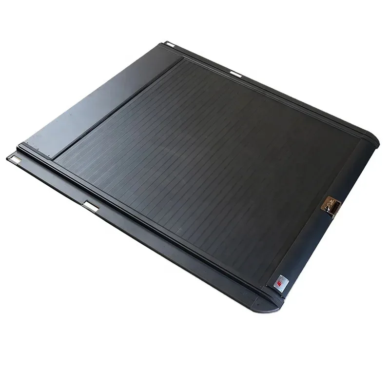

ST Manufacture Password Roller Tonneau Cover Pickup Truck Bed Cover Lid Hard Aluminum Alloy for Ram 1500 Black Hard Type