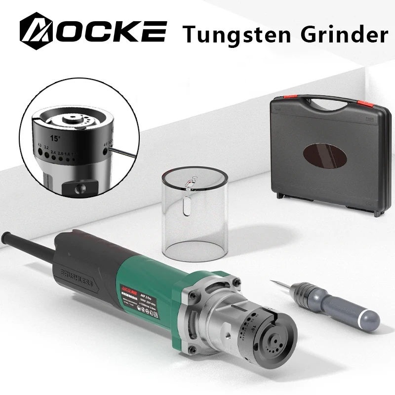 AOCKE AX2Pro Electric Tungsten Needle Grinding Machine Tungsten Electrode Grinder Sharpener Portable TIG Welding Accessory Tool