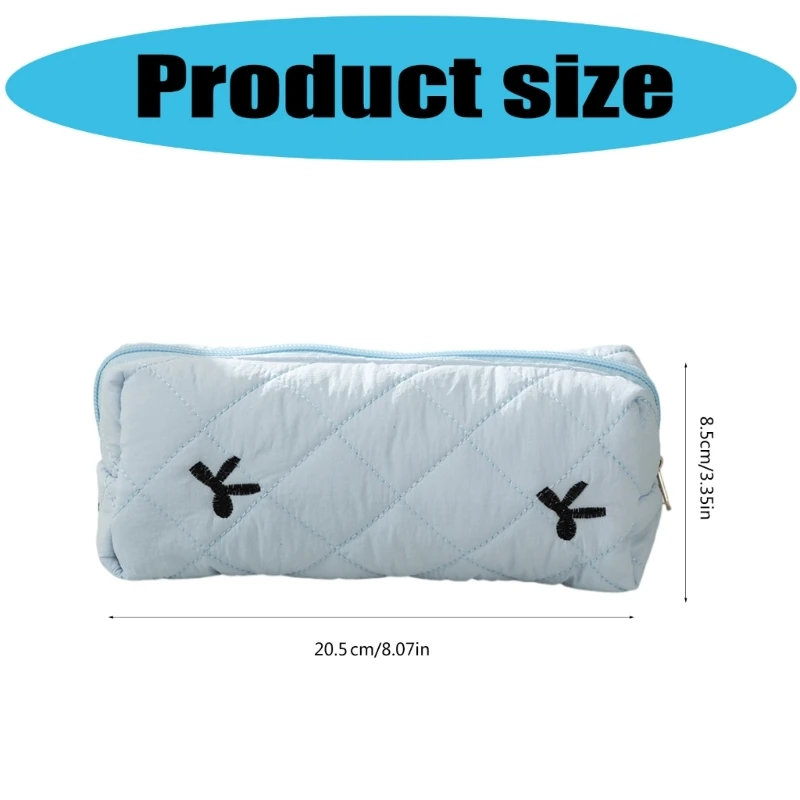 D0UA bowknotパターン学生の女の子のためのケース