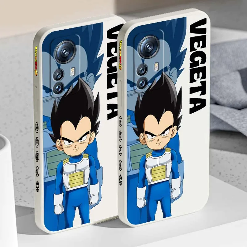 

Dragon Ball Vegeta Art Phone Case For Xiaomi Mi 17 15 14 13 13T 12 12T 12S 11i 11X Lite Pro Ultra 5G Liquid Left Rope