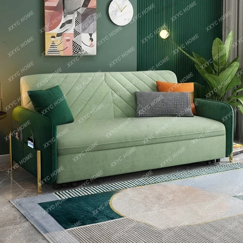 

Q Storage Light Luxury Living Room Sofas Recliner Modern Cheap Comfortable Living Room Sofa Folding Sillon Cama Furniture
