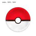 10pcs 7inch plates