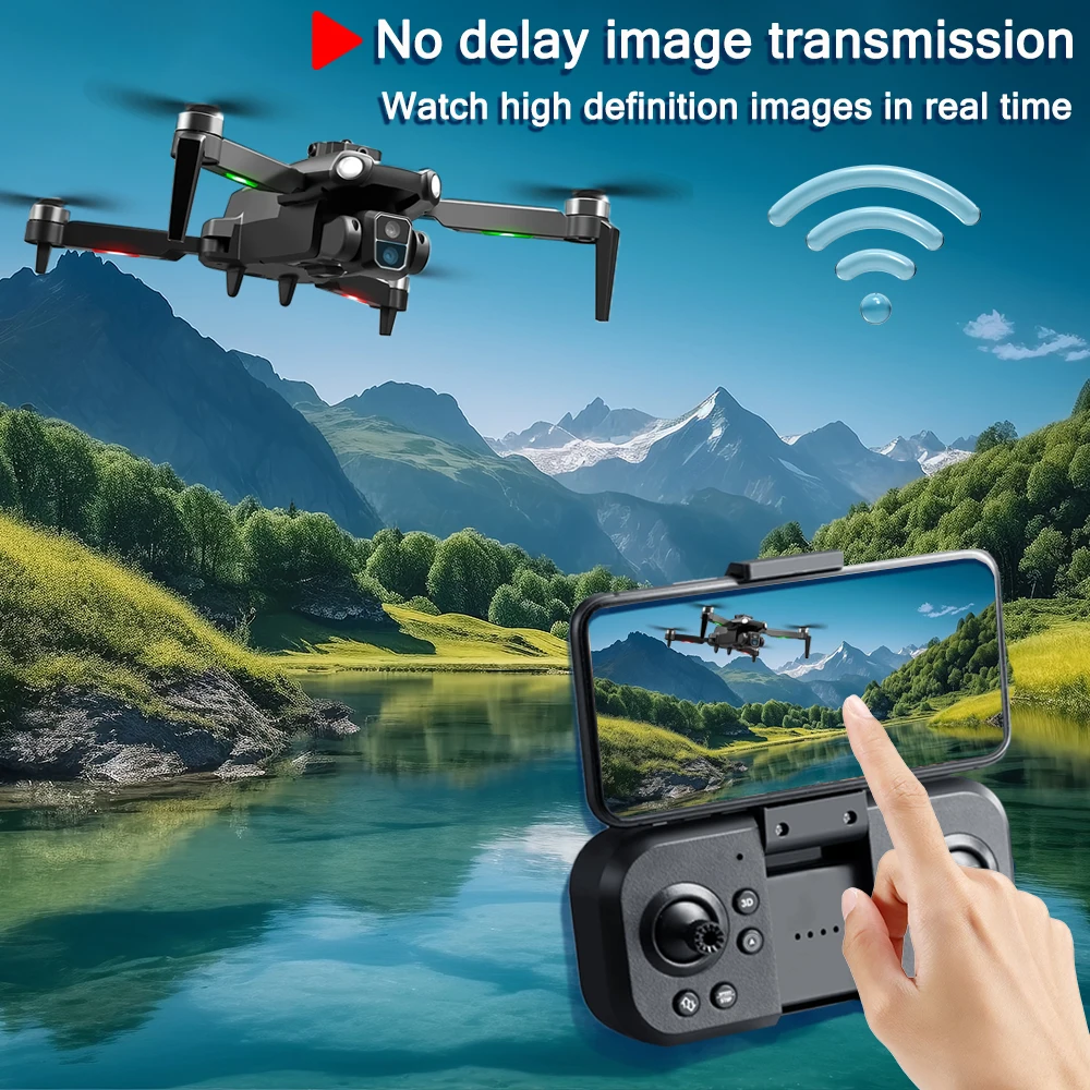 New S119 Drone 8K HD Dual Camera 5G WIFI Intelligent Obstacle Avoidance FPV Aerial Photography Professional Brushless RC UAV Toy - view 5