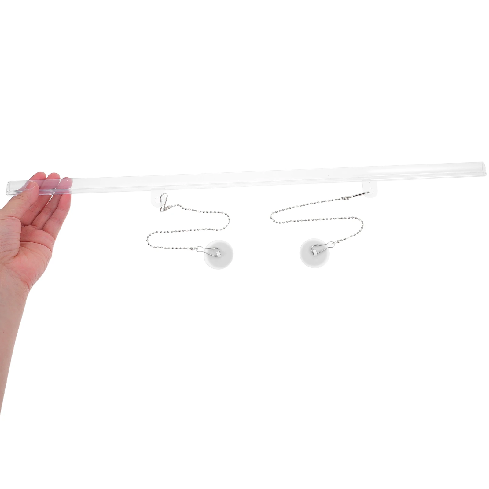 

10Pcs Poster Hanging Bar Lightweight Sturdy Advertising Display Holder for Business Banners Supermarkets Malls