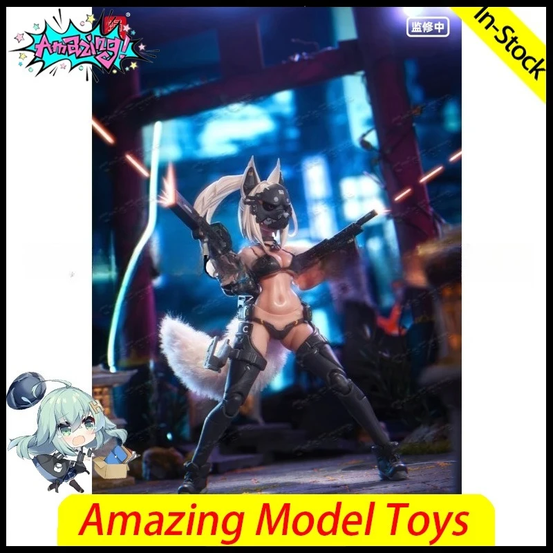 In Stock New Snail Shell RA-04 Fox Samurai Girl Huino Hui Swimsuit Ver 1/12 Anime Action Model Figure Toys Gifts Collection