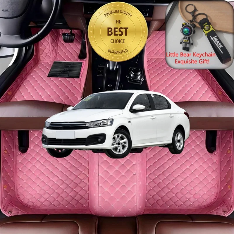 

Customized Fit for Citroen Elysée 2002-2026 Car Floor Mats Car Accessories Tailored Auto Carpet Liner Mats Left/Right-hand Drive