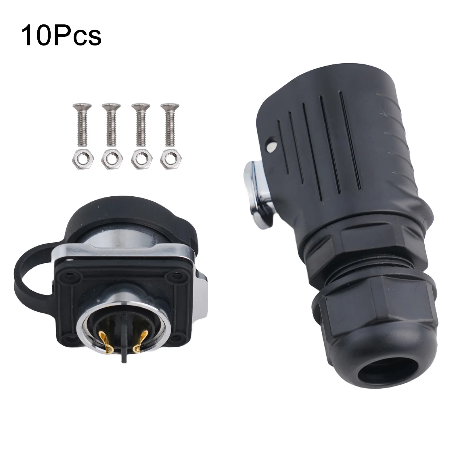 

Industrial Waterproof Connector Set EW LP20 Male and Female Sockets Providing Reliable Connections Across Multiple Applications