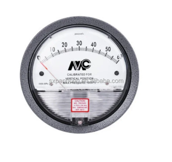 2000 SERIES DIFFERENTIAL PRESSURE GAGES 2000-500pa  2000-750 pa  2000-1000pa