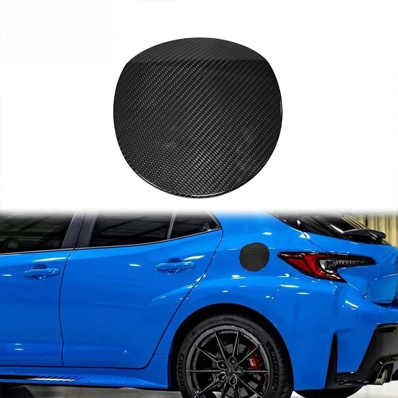 

Real Dry Carbon Fiber Fuel Gas Tank Cover Oil Cover For Toyota GR Corolla 2023up
