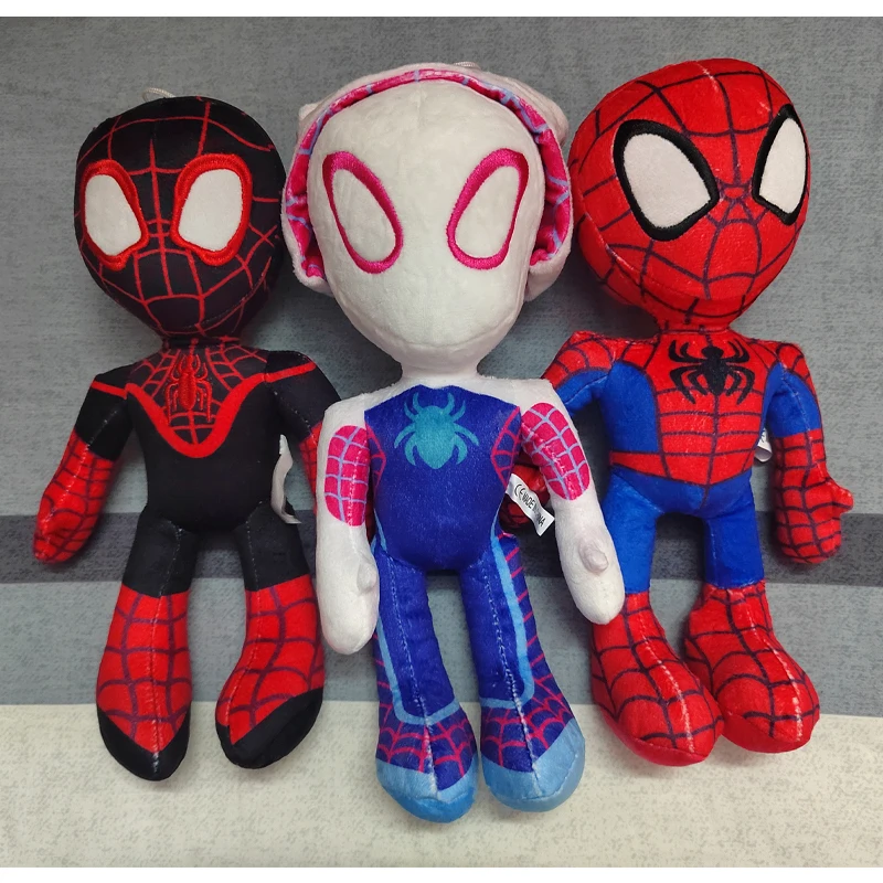 

35cm Marvel Spiderman Plush Toy Soft Stuffed Cartoon Stuffed Doll Large Plush Boy Cloth Doll Pillow Children Christmas Gift Toy