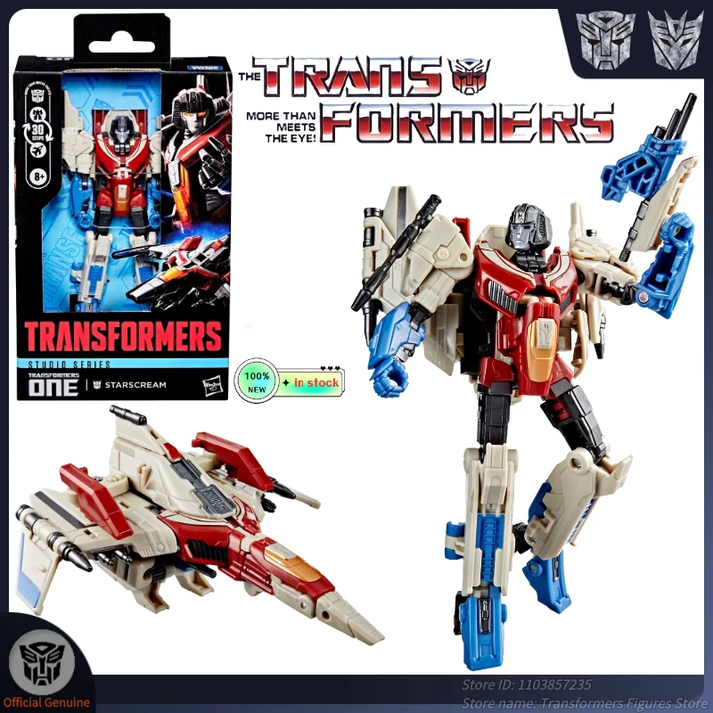 Oryginalna, nowa zabawka transformatorowa SS Series D Starscream ‌   Figurka Akcji Filmowa Kreskówka Anime Ruchoma Model Popularny GIF G1