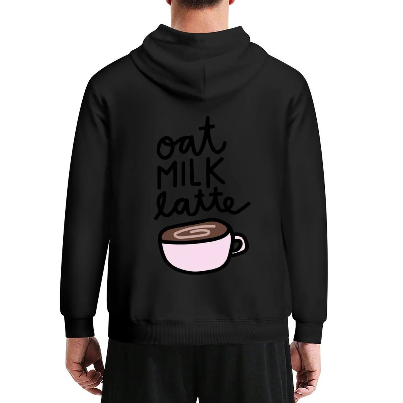 

oat milk love Hoodie anime clothes winter clothes men's clothing autumn jacket men mens hoodies