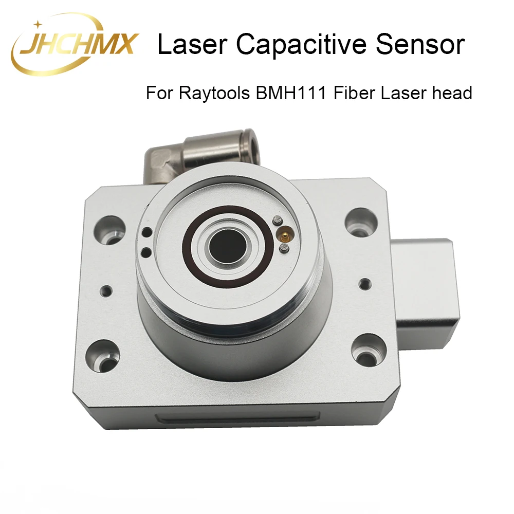 Jhchmx laser capacitivo sensor tra anel de cerâmica bloqueio porca bico conector para raytools bmh111 fibra cabeça do laser