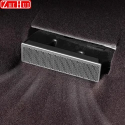 For Haval H9 II 2024 2025 2nd Gen Car Styling Rear Row Seat Air Outlet Cover Stainless Steel Protective Shield Auto Accessories