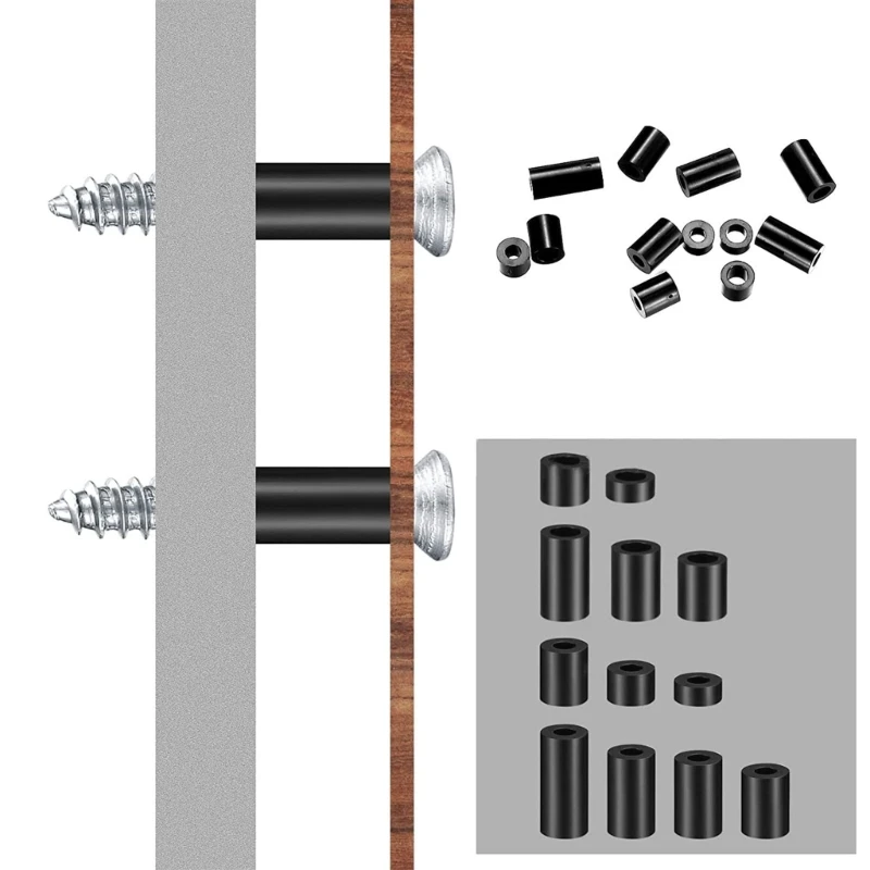 Set completo distanziatori in nylon da 200 pezzi per componenti elettronici 203C