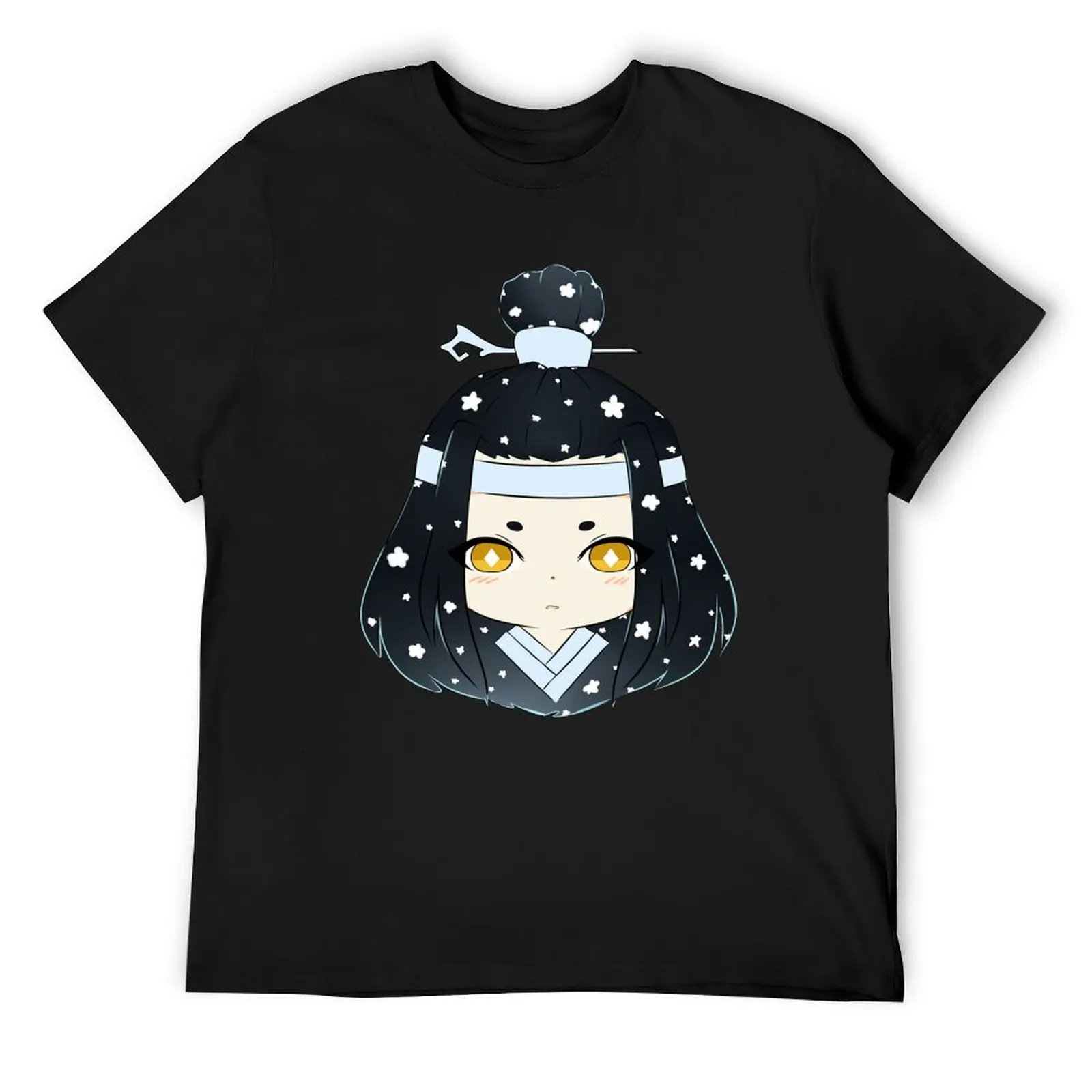 Lan Wangji icon chibi T-Shirt vintage clothes sweat animal prinfor boys boys whites men clothes