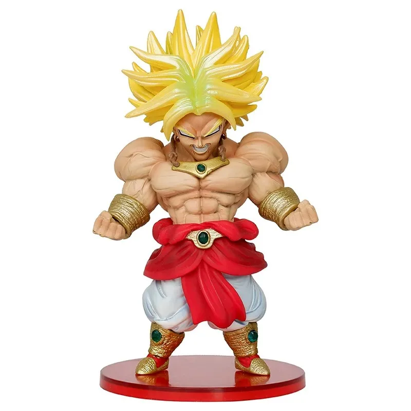 14cm Dragon Ball Broly GK LeaGue WCF Scale Figure Model Ornament Collection Gift