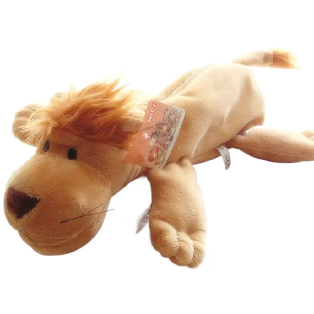 

Отличный подарок для студентов: сумка для канцелярских принадлежностей с изображением льва и слона, косметичка, пенал, сумка для карандашей.