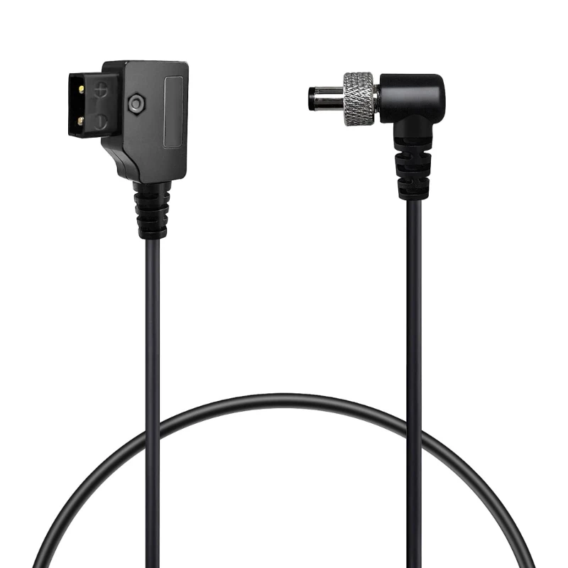 D-Tap to Locking DC2.1/2.5mm Monitors Straight Cable Power Cable for Atomos Video Assists Monitors Accesories Y3ND