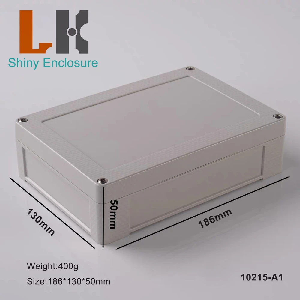 186x130x50mm DIY Electronic Waterproof Junction Box ABS Electrical Mount Box Instrument Enclosure Plastic Housing Project Case