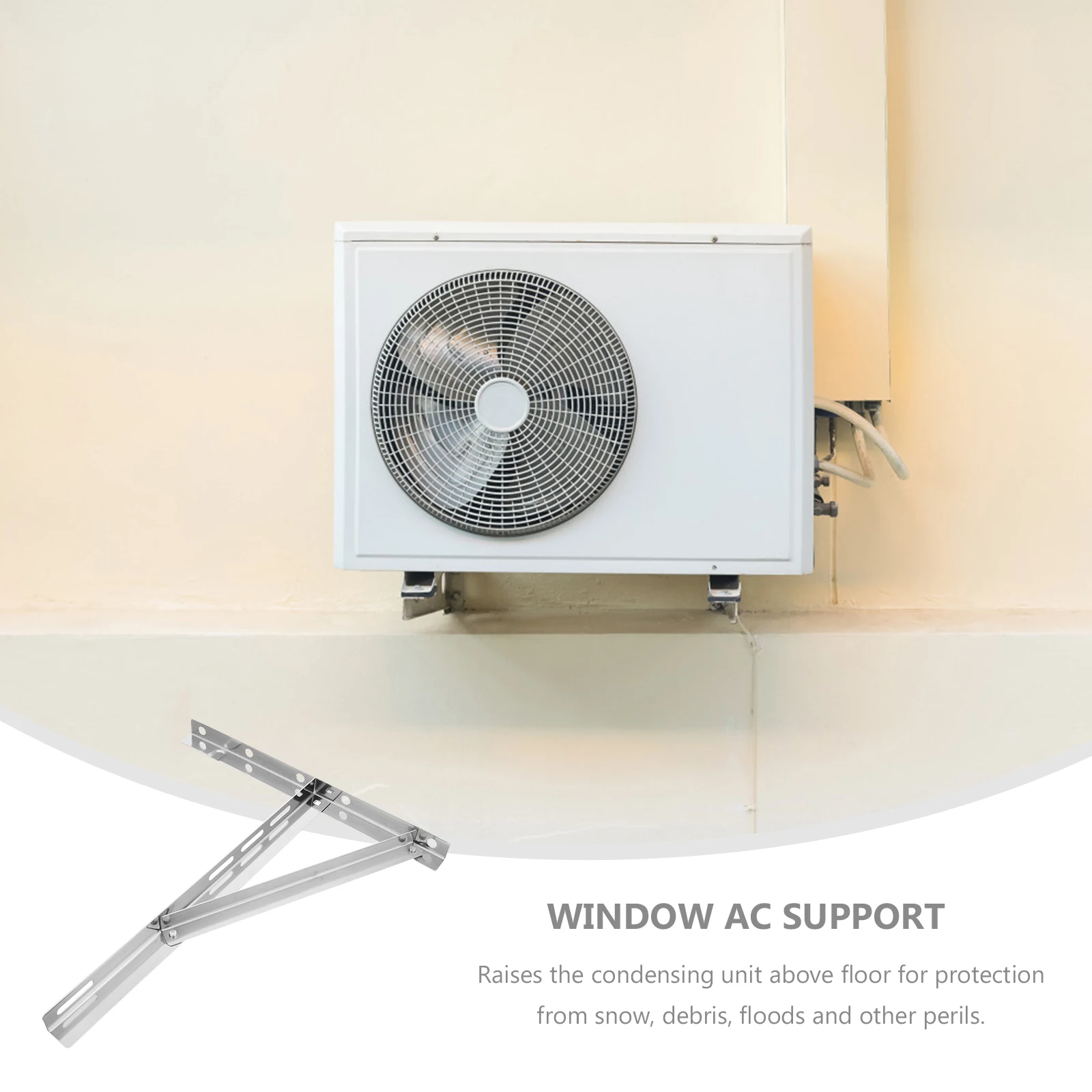 

Air Conditioner Bracket Holder Wall Mounting Foldable Condenser for Stainless Steel Baby Bracket Baby Wall Mount Condenser