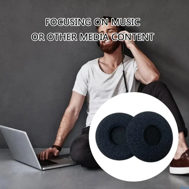 R91A وسائد أذن رغوة خفيفة الوزن لـ BIZ 2300 USBDUO MS سمات الأذن