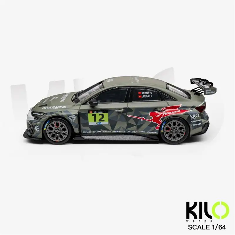 [PreSale] DarwinPRO x KILOworks 1:64 RS3 LMS TCR Diecast Model Car