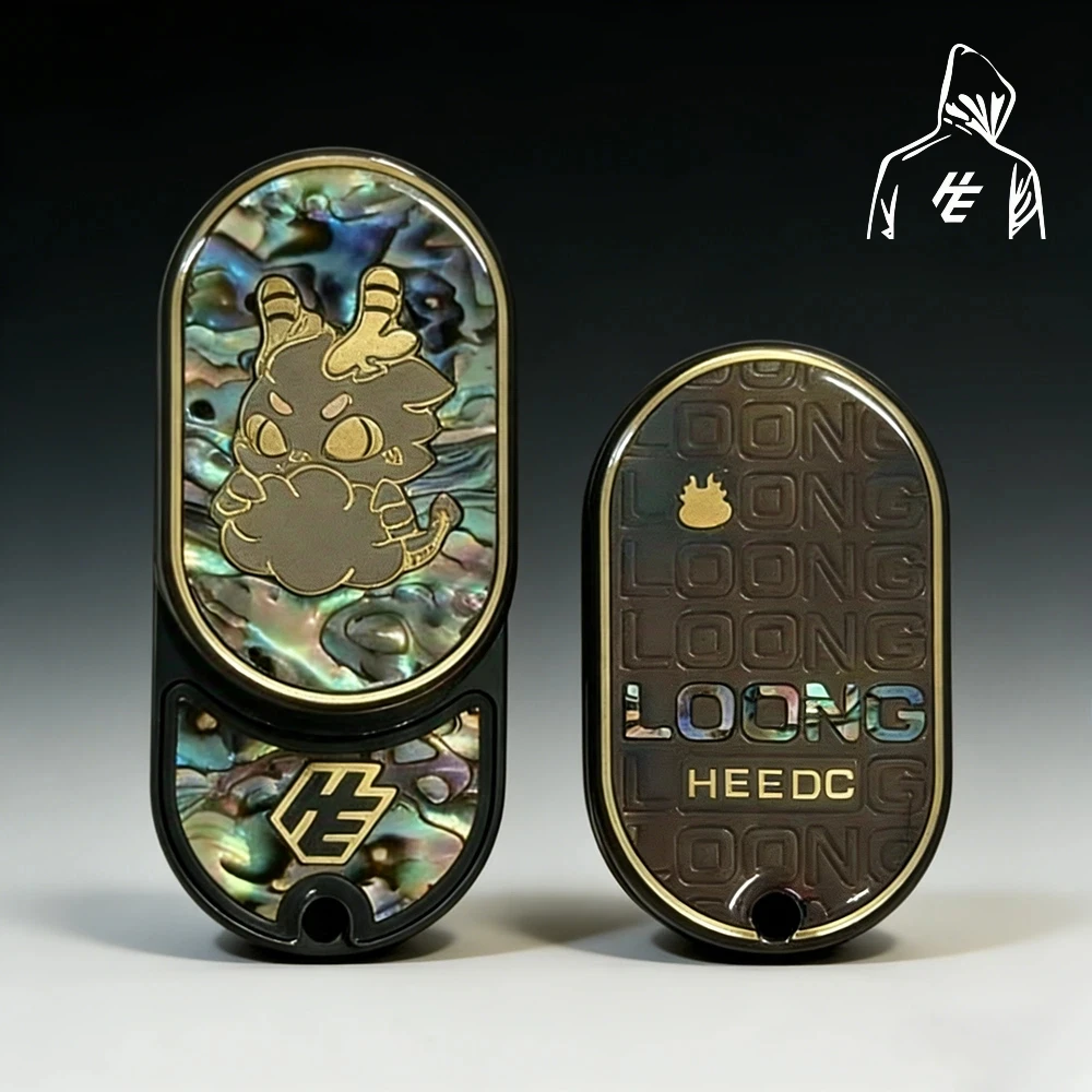 

Механический фиджет-слайдер HEEDC LINGYUN3.0 вращается на 360 градусов влево и вправо. ° Игрушка-антистресс: металлический слайдер для снятия стресса