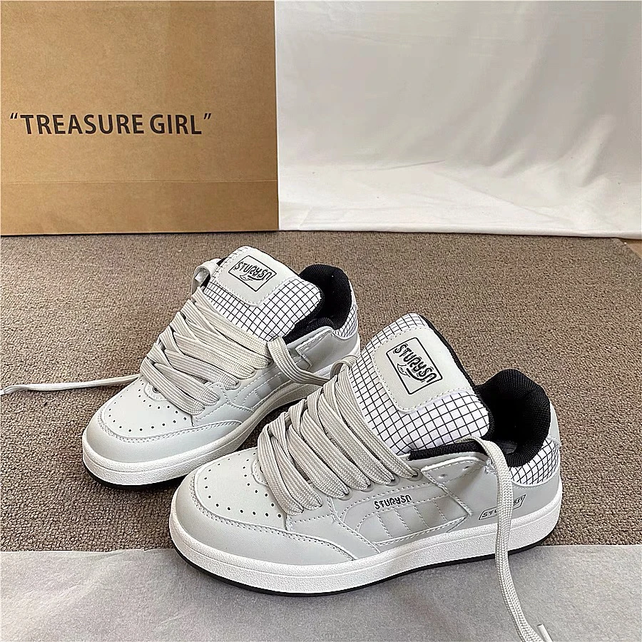 

Korean Sle Unique Design Slip-On oes ex Retro Classic Trendy Streetwear Bread oe Comfortable Casual Sneakers