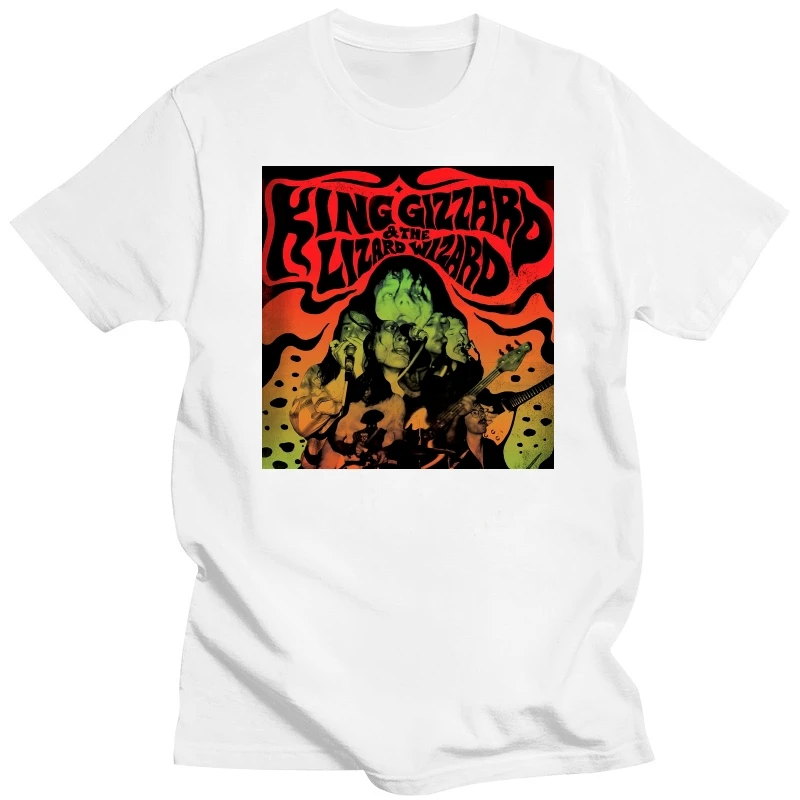 King Gizzard And The Wizard Lizard T Shirt Psychedelic Rock Australian Music 1