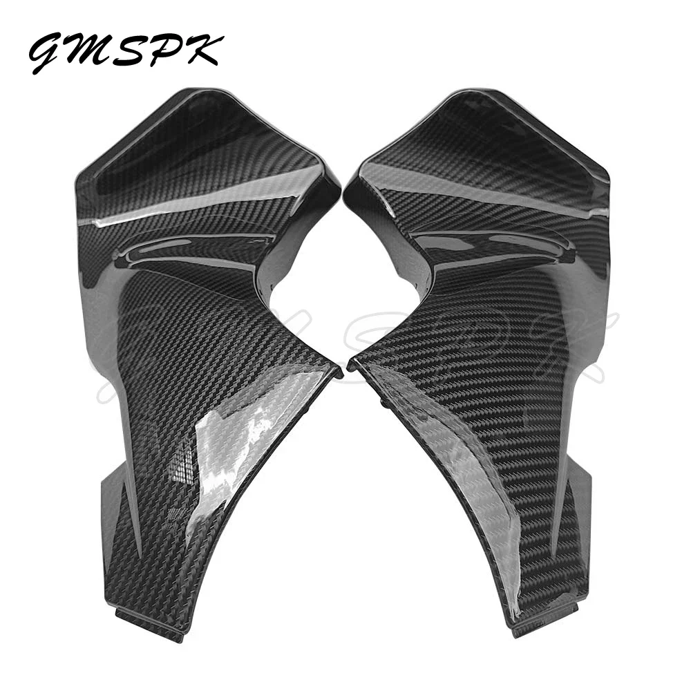 Motorcycle Fairing Panel Infill Air Duct Side Cover Carbon Fiber Style Cowl Fit for KAWASAKI Ninja ZX6R ZX636 2005 2006