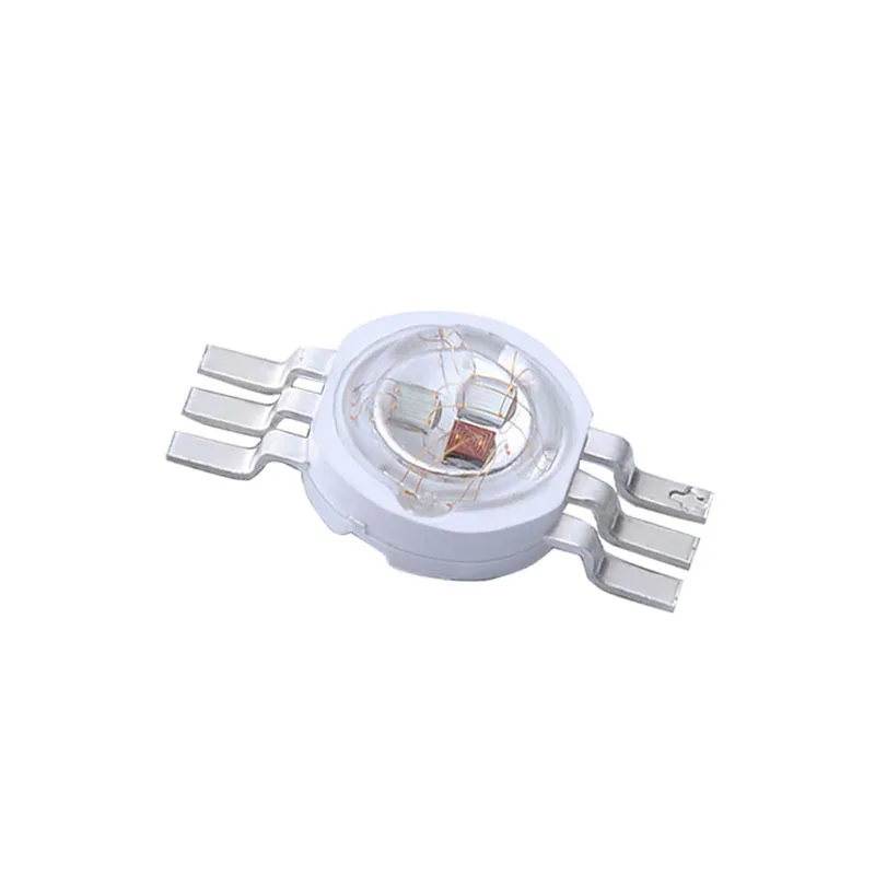 10 szt. Koraliki LED o wysokiej dioda LED dużej mocy chip RGB 3W 9W czerwony zielony niebieski moduł lampy reflektora lampa sceniczna części do żarówek