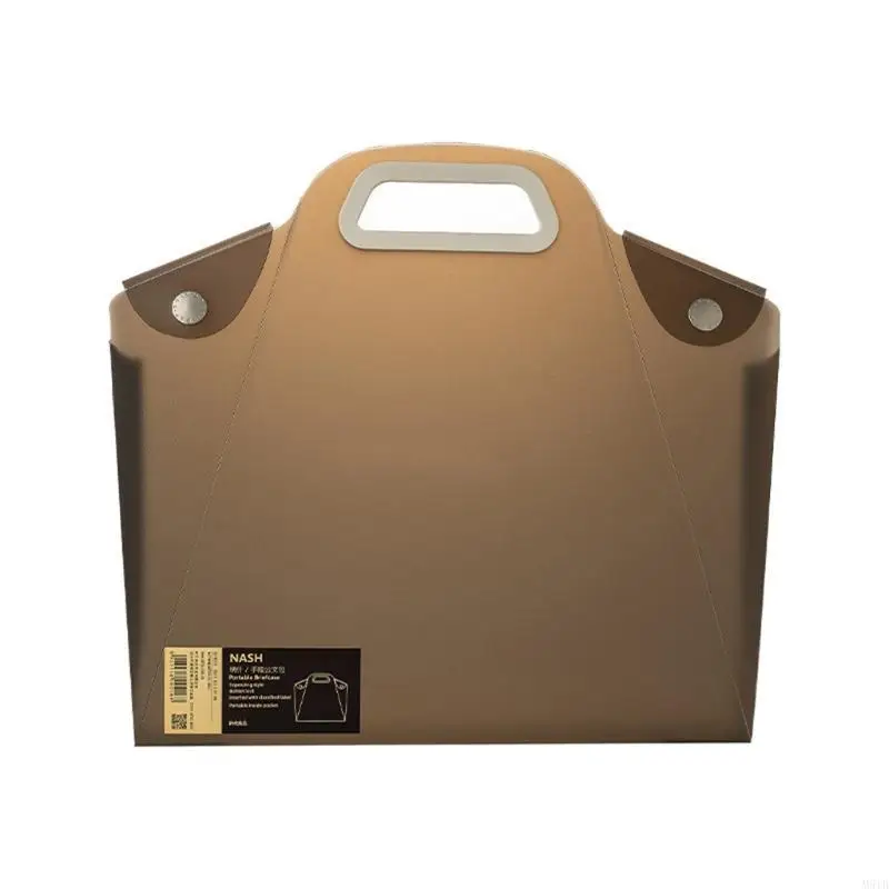 M5TB High Capacity Multi-colored Document Bag Multi-layer Folder Exquisite Waterproof Antifouling Portable Files