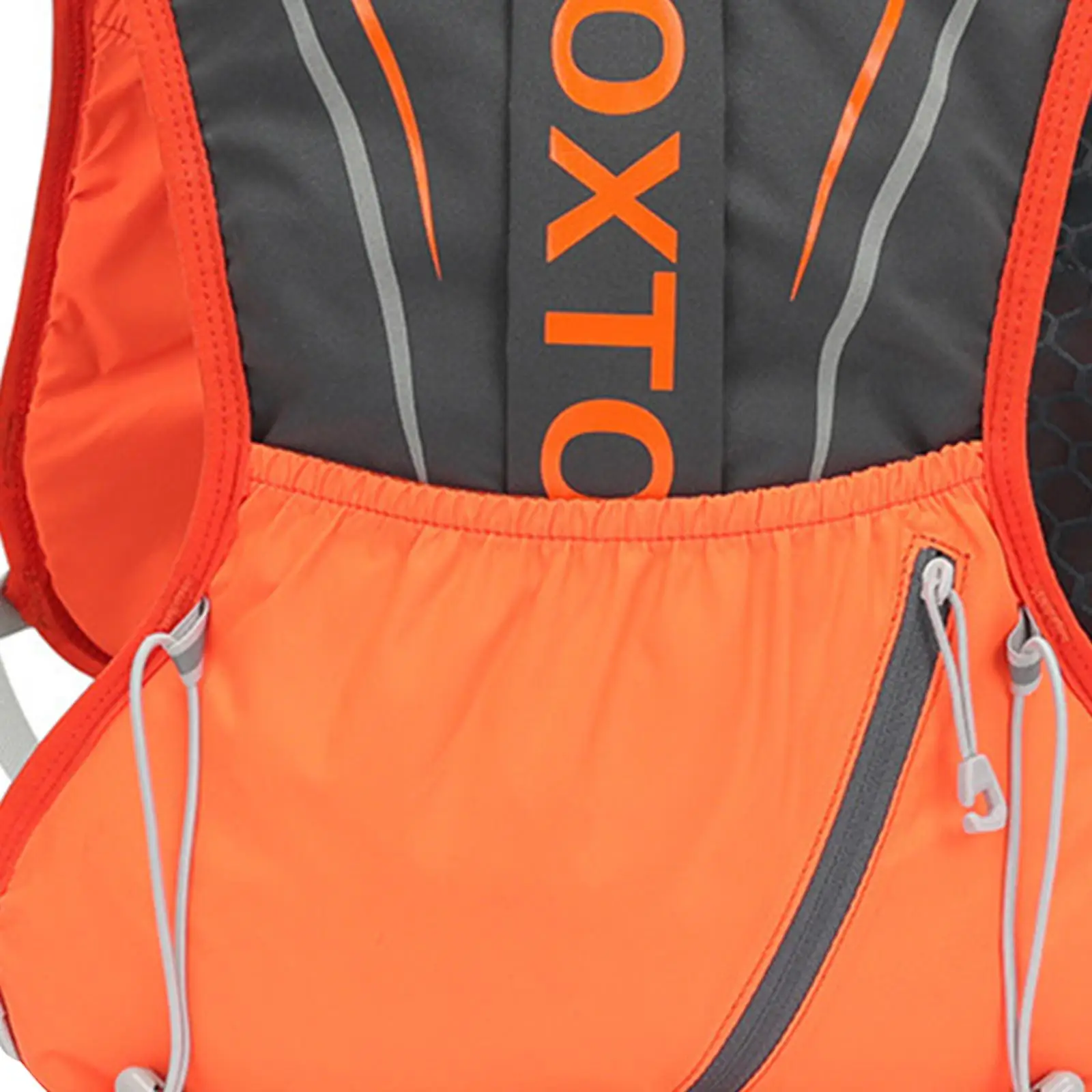 Picture 3: Pack Vest Adjustable Lightweight Running Gear Rucksack Running Vest Backpack for Workout Cycling