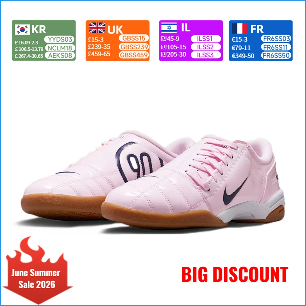 

Nike Total 90 III Women's Low-Top Lace-Up Casual Shoes with Slip-Resistant and Durable Soles – Comfortable and Casual IB5666-602